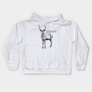 Deer Print Kids Hoodie